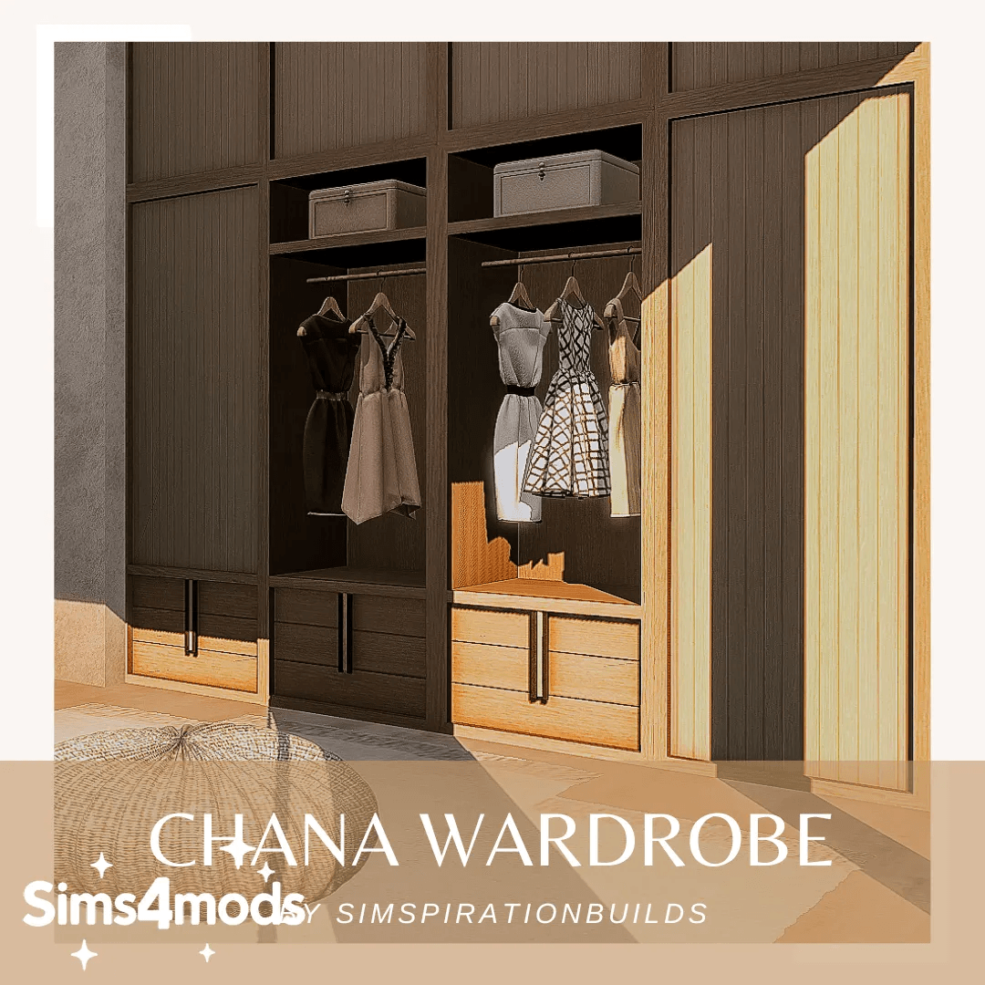 Галерея мода Гардеробная Chana Wardrobe Set #1